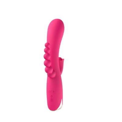 Foto 4 do produto Vibrador Rabbit com 3 Funções, 10 Modos de Vibração, 4 níveis de Velocidade e Recarregável - NV Toys Rabid Bunny | 11,5 x 3,7 cm | Disponível em 2 Cores