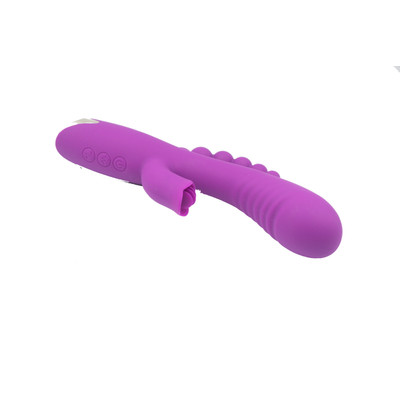 Foto 6 do produto Vibrador Rabbit com 3 Funções, 10 Modos de Vibração, 4 níveis de Velocidade e Recarregável - NV Toys Rabid Bunny | 11,5 x 3,7 cm | Disponível em 2 Cores