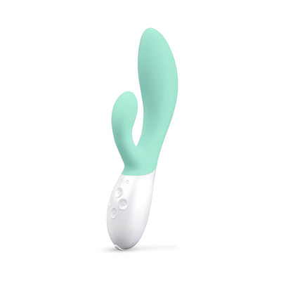Foto 2 do produto Vibrador Rabbit Estimulador do Ponto G e Clítoris com Bateria Recarregável, 10 Modos de Vibração - LELO Ina 3 - 10,5 x 3,5 cm | Disponível em 2 cores