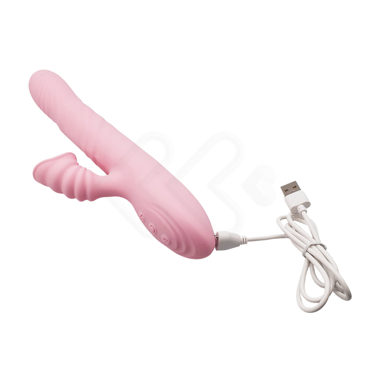Vibrador Rabbit com Estimulador de Ponto G e Clitóris, 20 Modos de Vibração, Rotação Única e Língua Estimuladora - YEQU | 15,3 x 3,2 cm - 5
