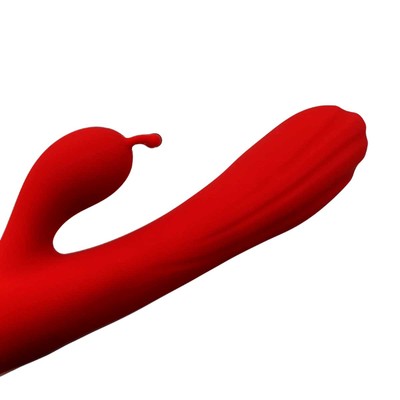 Foto 6 do produto Vibrador Rabbit Flexível em Silicone com 12 Modos de Vibração, Recarregável e Resistente à Água - Born To Feeling Glow Color | 13 x 3,4 cm | Disponível em 2 Cores