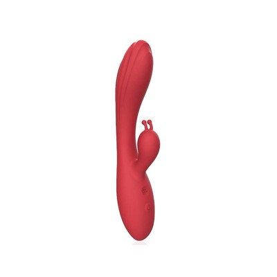 Foto 5 do produto Vibrador Rabbit Flexível em Silicone com 12 Modos de Vibração, Recarregável e Resistente à Água - Born To Feeling Glow Color | 13 x 3,4 cm | Disponível em 2 Cores