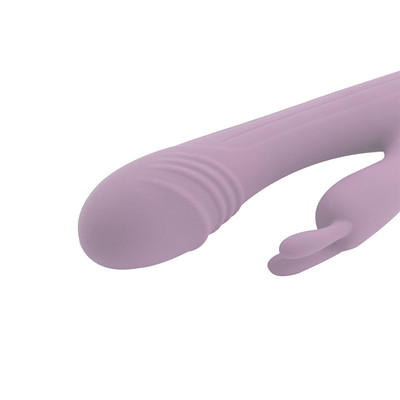 Foto 2 do produto Vibrador Rabbit Com Glande, 7 Modos de Vibração, 2 Motores e Carregamento Via Cabo USB -  Winyi Arya | 12 x 3,5 cm | Disponível em 2 cores