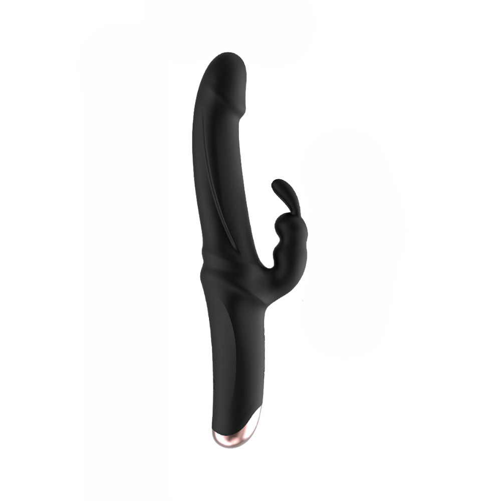 Vibrador Rabbit com Glande em Silicone Soft Touch, 10 Modos de Vibração Potentes e Recarregável - M. Yollo | Disponível em 3 Cores - 6