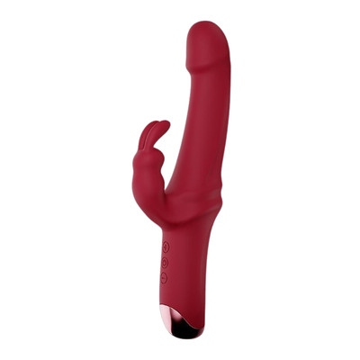 Vibrador Rabbit com Glande em Silicone Soft Touch, 10 Modos de Vibração Potentes e Recarregável - M. Yollo | Disponível em 3 Cores