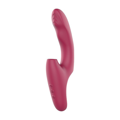 Foto 5 do produto Vibrador Rabbit com Massageador de Ponto G, Função de Aquecimento e Pulsação - Adão e Eva Meta | 12 x 3,4 cm