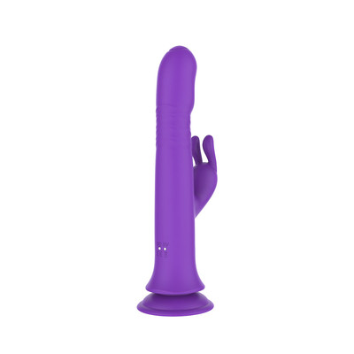 Foto 6 do produto Vibrador Rabbit com Motor Duplo, 10 Modos de Vibração e Rotações, Ventosa na Base e Carregamento Via Cabo USB - I-moon Rain Love | Disponível em 2 Cores