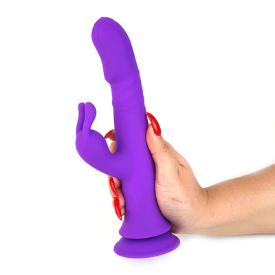 Vibrador Rabbit com Motor Duplo, 10 Modos de Vibração e Rotações, Ventosa na Base e Carregamento Via Cabo USB - I-moon Rain Love | Disponível em 2 Cores