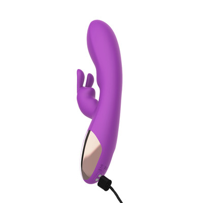 Foto 4 do produto Vibrador Rabbit Recarregável com 10 Modos de Vibração em 4 Intensidades Diferentes, Estimulador de Ponto G e Clitóris - NV TOYS Crazy Rabbit | 12,5 x 4 cm | Disponível em 2 Cores