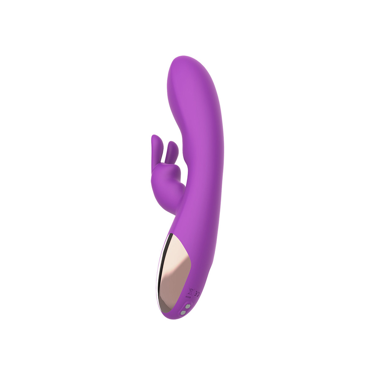 Vibrador Rabbit Recarregável com 10 Modos de Vibração em 4 Intensidades Diferentes, Estimulador de Ponto G e Clitóris - NV TOYS Crazy Rabbit | 12,5 x 4 cm | Disponível em 2 Cores - 3