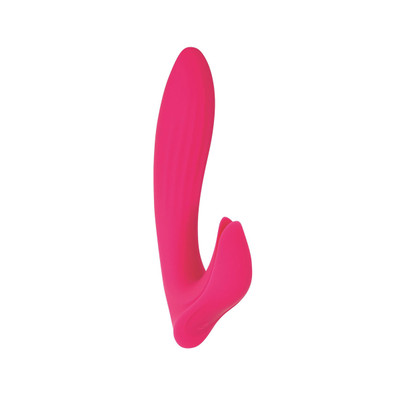 Foto 7 do produto Vibrador Rabbit Recarregável com 10 Modos de Vibração e Estimulador de Clitóris em Forma de Tulipa - Adam & Eve Eve's Bliss Vibrator | 12 x 3,3 cm
