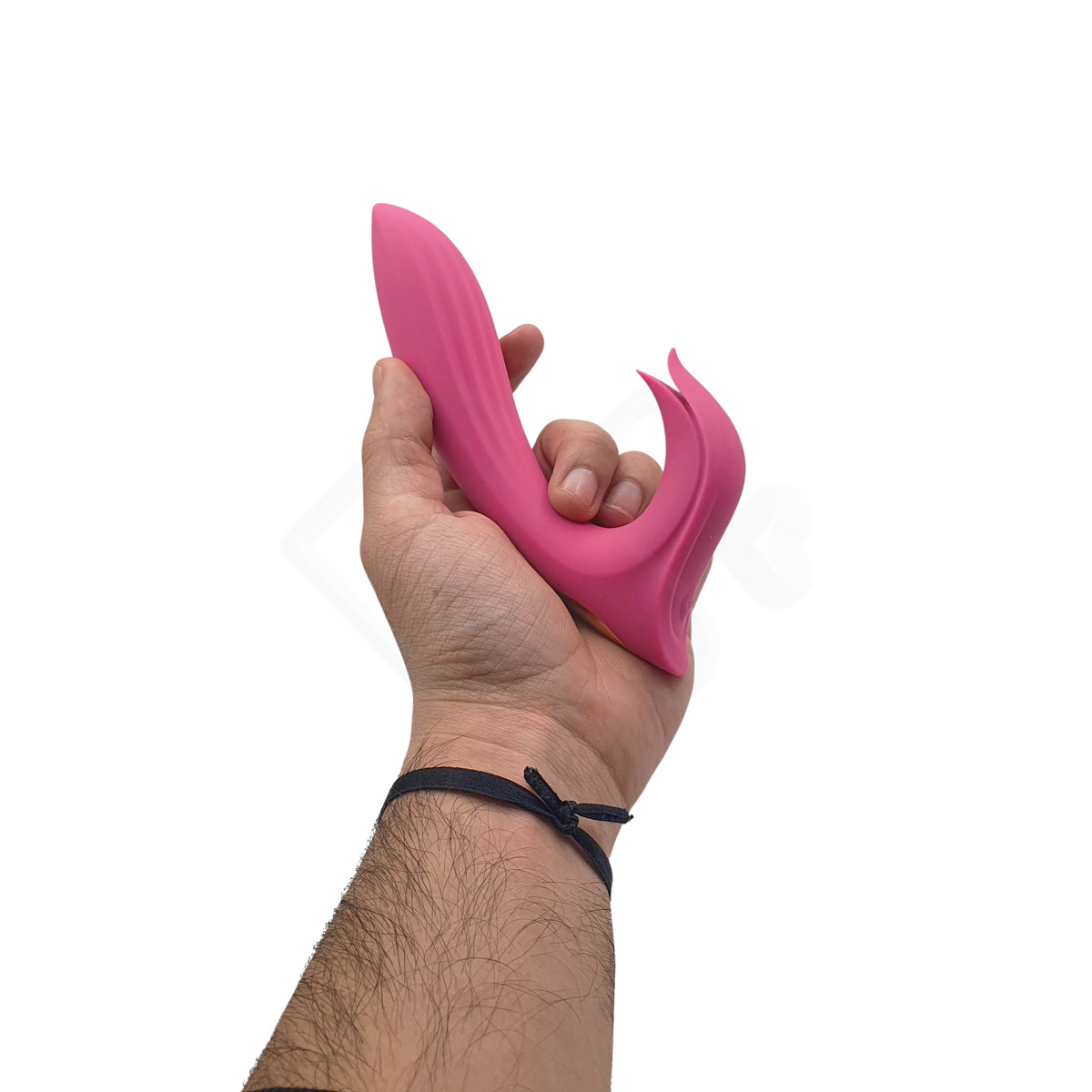 Vibrador Rabbit Recarregável com 10 Modos de Vibração e Estimulador de Clitóris em Forma de Tulipa - Adam & Eve Eve's Bliss Vibrator | 12 x 3,3 cm - 10