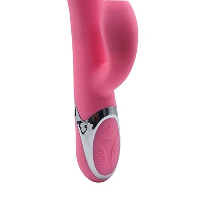 Foto 6 do produto Vibrador Rabbit Recarregável com 4 Modos de Rotação, 7 Níveis de Vibrações e Resistente à Água - Pretty Love Nelson | 12,5 x 3,6 cm	| Disponível em 2 Cores