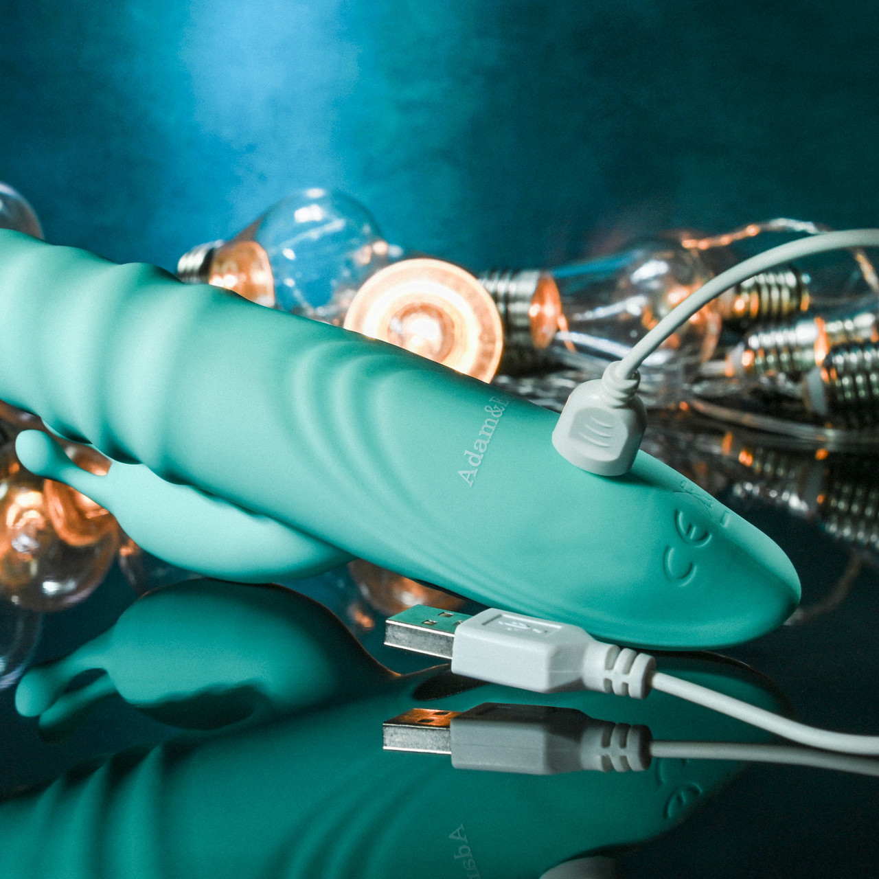 Vibrador Rabbit Recarregável com 7 Modos de Vibração, Função Aquecimento e Movimento de Vai e Vem - Adam e Eve Heat Me Up Warming Rabbit Thruster | 14 x 3,4 cm - 3