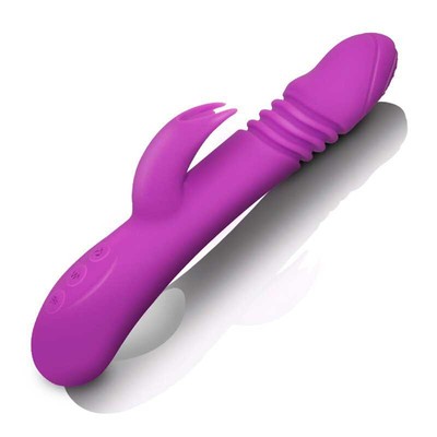 Foto 4 do produto Vibrador Rabbit Recarregável com 7 Modos de Vibração, Função Aquecimento e Movimentos de Vai e Vem - Ella Vibrating Rod | 13,5 x 3,7 cm | Disponível em 2 Cores
