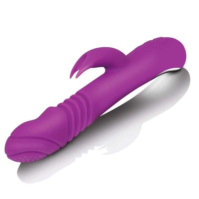 Foto 5 do produto Vibrador Rabbit Recarregável com 7 Modos de Vibração, Função Aquecimento e Movimentos de Vai e Vem - Ella Vibrating Rod | 13,5 x 3,7 cm | Disponível em 2 Cores