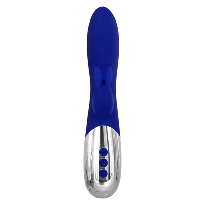 Foto 4 do produto Vibrador Rabbit Recarregável em Silicone com Aquecimento e 10 Modos de Vibração - Adam & Eve Royal Rabbit Warming | 10 x 3,8 cm