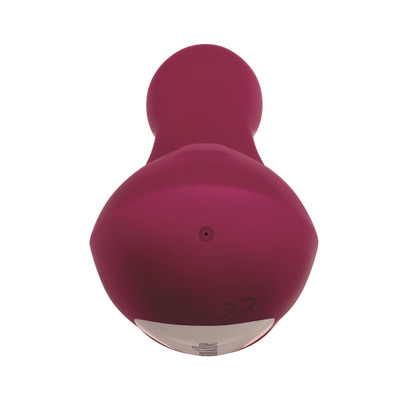 Foto 10 do produto Vibrador Rabbit Recarregável com Esferas Giratórias, Movimento Vai e Vem, Estimulador de Clitóris em Forma de Coelho e 10 Vibrações - Adam & Eve Eve's Twirling Rabbit Thruster | 13,1 x 3,2 cm