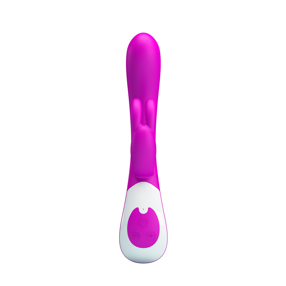 Vibrador Rabbit  em Silicone Ultra Macio com 12 Modos de Vibração e Recarregável - Pretty Love Harlan | 11,7 x 2,8 cm - 3