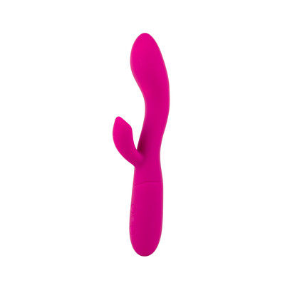 Foto 7 do produto Vibrador de Ponto G e Clitóris em Silicone com 10 Modos de Vibrações e Recarregável - SI Dueto | 10,3 x 3,7 cm | Disponível em 2 Cores