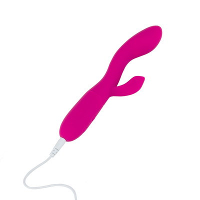Foto 10 do produto Vibrador de Ponto G e Clitóris em Silicone com 10 Modos de Vibrações e Recarregável - SI Dueto | 10,3 x 3,7 cm | Disponível em 2 Cores