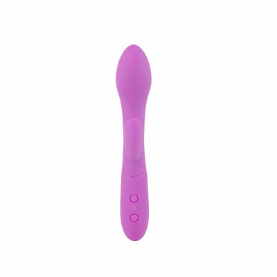 Foto 4 do produto Vibrador de Ponto G e Clitóris em Silicone com 10 Modos de Vibrações e Recarregável - SI Dueto | 10,3 x 3,7 cm | Disponível em 2 Cores