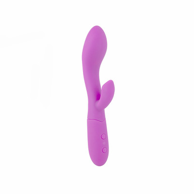 Foto 3 do produto Vibrador de Ponto G e Clitóris em Silicone com 10 Modos de Vibrações e Recarregável - SI Dueto | 10,3 x 3,7 cm | Disponível em 2 Cores