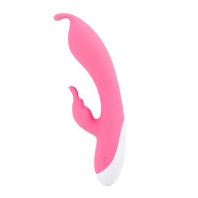 Vibrador Rabbit Recarregável em Silicone com Ponta Estimuladora, 12 Modos de Vibrações Potentes - Born To Feeling | 12,5 x 3,6 cm