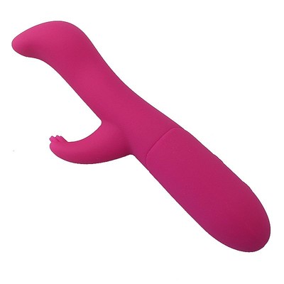 Foto 4 do produto Vibrador Rabbit Recarregável em Silicone com Ponto G, Estimulador de Clitóris com Texturas Salientes e 10 Modos de Vibrações - SI Laila | 7 x 3 cm | Disponível em 2 Cores