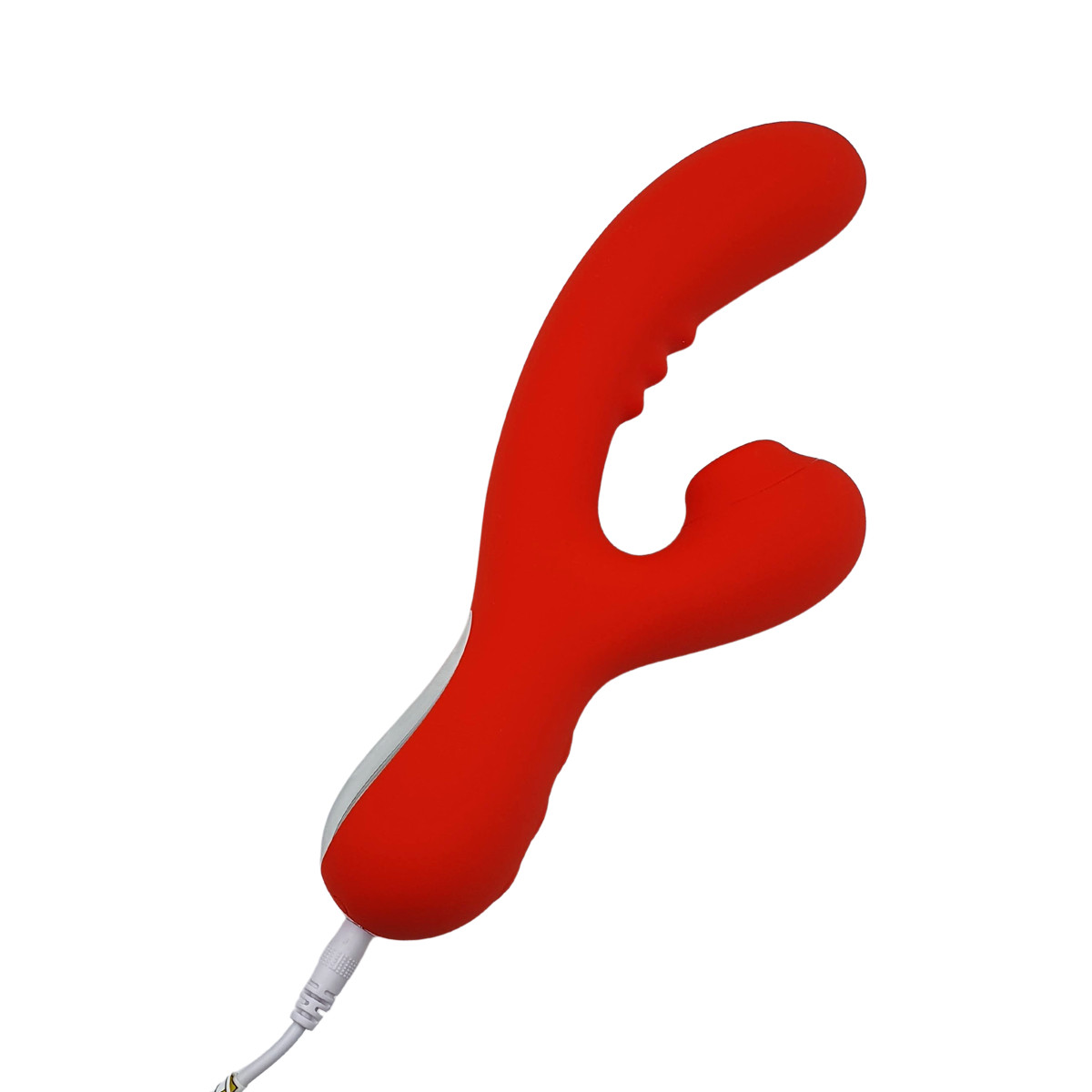 Vibrador Rabbit em Silicone com 10 Modos de Vibração, 10 Ondas de Pressão e Recarregável - Intt Toys Luxury Oasis | 11,5 x 3,7 cm - 5