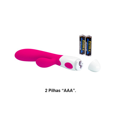 Foto 5 do produto Vibrador Rabbit em Silicone com 29 Modos de Vibração - Pretty Love Alvis | 10,3 x 3 cm | Disponível em 4 Cores
