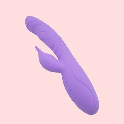 Foto 8 do produto Vibrador Rabbit em Silicone com 7 Modos de Vibração, 7 Funções Tape, 7 Tipos de Estimulação Clitoriana e Carregamento via USB - Dino G | 12 x 3,2 cm | Disponível em 2 Cores