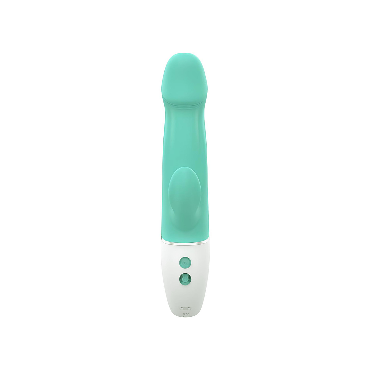Vibrador Rabbit em Silicone com Glande Definida, 9 Modos de Vibração e Recarregável - S-Hande Wave | 12,5 x 4 cm | Disponível em 2 Cores - 6
