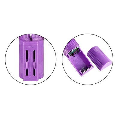 Foto 5 do produto Vibrador Rabbit em Silicone com Vibração Multivelocidade e Rotação - Sexy Import | 12,5 x 3,7 cm | Disponível em 2 cores