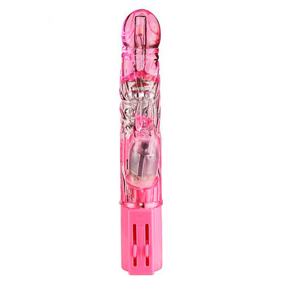 Foto 2 do produto Vibrador Rabbit em Silicone com Vibração Multivelocidade e Rotação - Sexy Import | 12,5 x 3,7 cm | Disponível em 2 cores