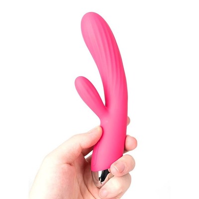Vibrador Recarregável com Estimulador Clitoriano, 8 Modos de Vibração, 5 Intensidades e Função Aquecimento - Svakom Angel