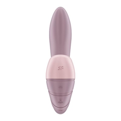 Foto 2 do produto Vibrador Recarregável Estimulador de Clitóris e Ponto G com 12 Modos de Vibrações e 11 Tecnologia de Sucção - Satisfyer Supernova| 29 x 8,5 cm | Disponível em 2 Cores