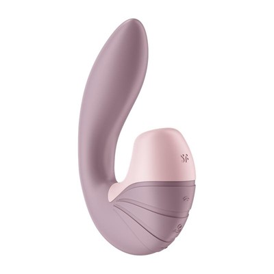 Foto 3 do produto Vibrador Recarregável Estimulador de Clitóris e Ponto G com 12 Modos de Vibrações e 11 Tecnologia de Sucção - Satisfyer Supernova| 29 x 8,5 cm | Disponível em 2 Cores