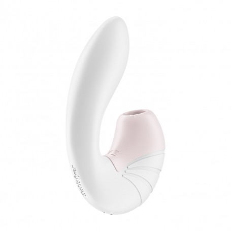 Vibrador Recarregável Estimulador de Clitóris e Ponto G com 12 Modos de Vibrações e 11 Tecnologia de Sucção - Satisfyer Supernova| 29 x 8,5 cm | Disponível em 2 Cores - 7