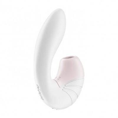 Foto 7 do produto Vibrador Recarregável Estimulador de Clitóris e Ponto G com 12 Modos de Vibrações e 11 Tecnologia de Sucção - Satisfyer Supernova| 29 x 8,5 cm | Disponível em 2 Cores