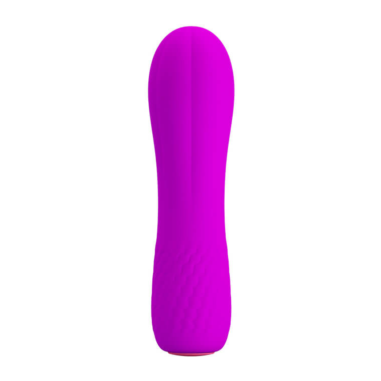 Vibrador Recarregável com Ponta Arredondada e 12 Modos de Vibração - Pretty Love Allen | 11,7 x 3 cm - 2