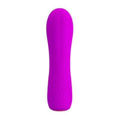 Foto 2 do produto Vibrador Recarregável com Ponta Arredondada e 12 Modos de Vibração - Pretty Love Allen | 11,7 x 3 cm