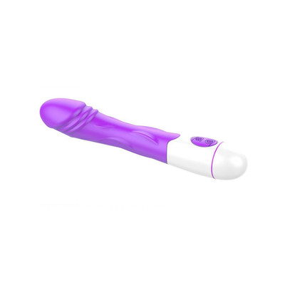 Foto 14 do produto Vibrador Recarregável com Ponta em Forma de Glande e 30 Modos de Vibração - Female Vibrator Schock - 19 x 3,2 cm | Disponível em 4 Cores