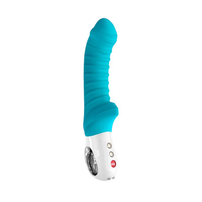 Foto 10 do produto Vibrador Recarregável para Ponto G e Próstata com 6 Modos de Vibração e Texturas Massageadoras - Fun Factory Tiger | 10,5 x 2,8 cm | Disponível em 4 Cores