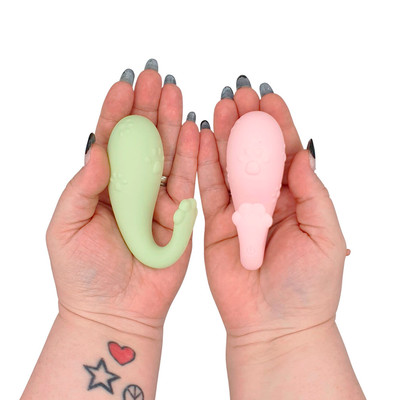 Vibrador em Silicone com 8 Modos de Vibração e Recarregável - Libo Dalmatian | 7,5 x 3,6 cm | Disponível em 2 cores