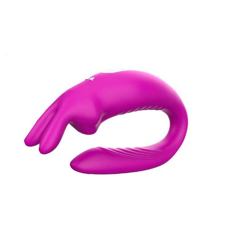 Vibrador Recarregável em Silicone para Casal com 12 Modos de Vibração e Aplicativo - 18,5 x 3,4 cm | Disponivel em 2 Cores - 7