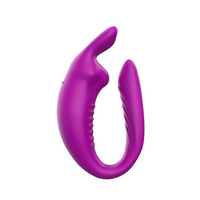 Foto 9 do produto Vibrador Recarregável em Silicone para Casal com 12 Modos de Vibração e Aplicativo - 18,5 x 3,4 cm | Disponivel em 2 Cores