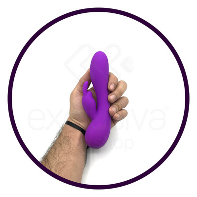 Vibrador Recarregável em Silicone com Estimulador Clitoriano, 12 Modos de Vibração e Sensor de Pressão de Ar - Pretty Love Stanley | Disponível em 2 Cores