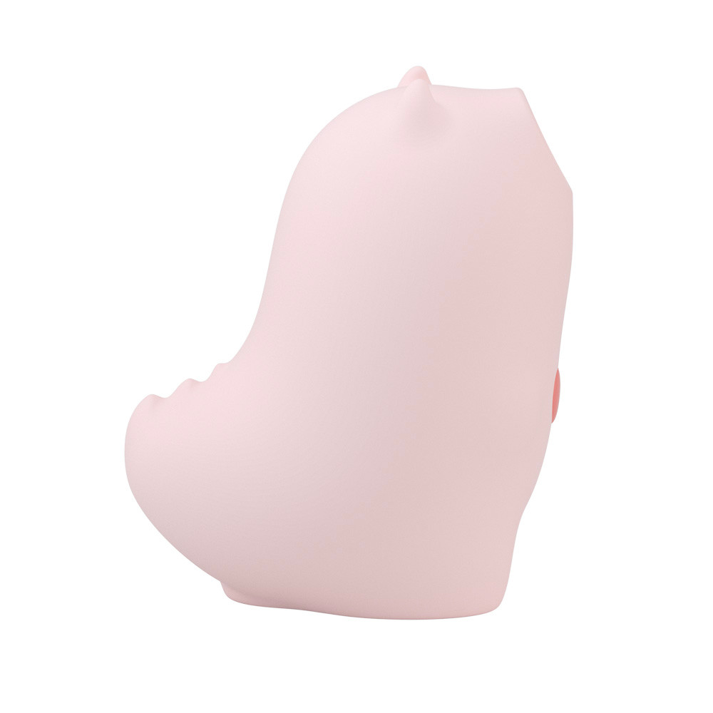 Vibrador Recarregável em Silicone com Estimulador de Clitóris, 3 Modos de Vibração e 5 Modos de Pulsação - Monster Pub Magic Kiss Mister Devil - 8,1 x 6,2 cm - 4
