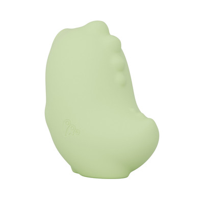 Foto 6 do produto Vibrador Recarregável em Silicone com Estimulador de Clitóris, 8 Modos de Vibração e Pulsação - Monster Pub Magic Kiss Gokilla - 8,1 x 6,1 cm